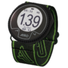Altimetro digitale Airo con bracciale nero e lime