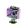 Supporto X-Shut Handcam con action cam in custodia viola