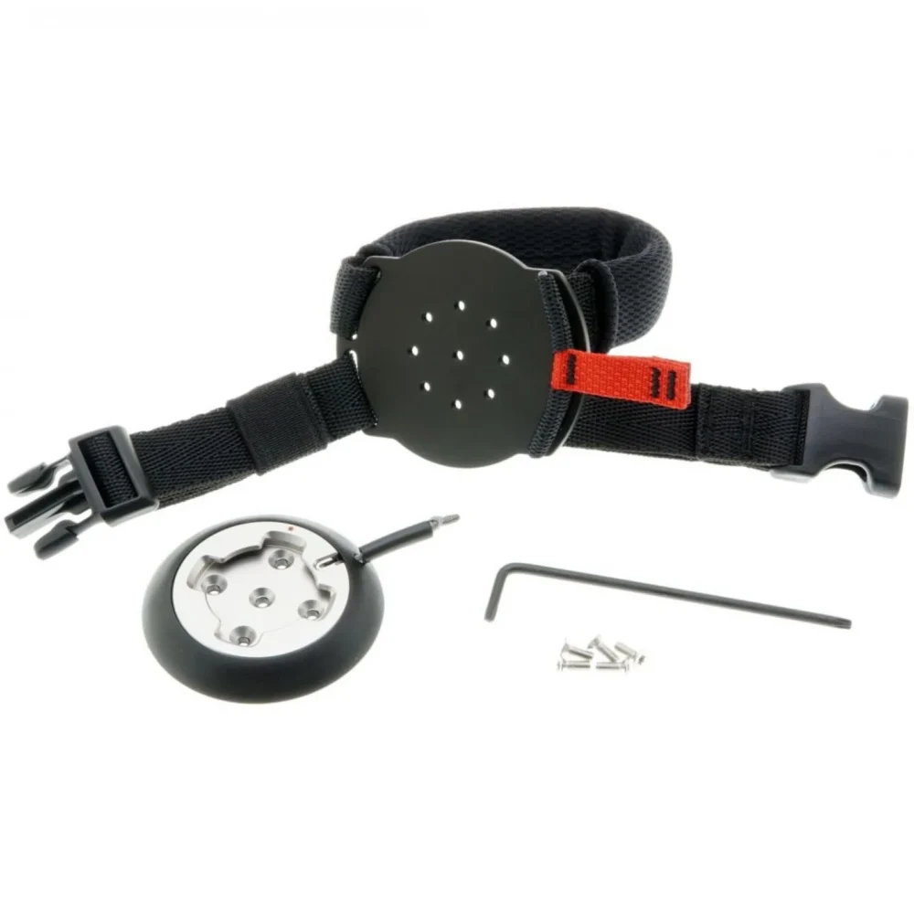 Supporto X-Shut Handcam aperto con piastra removibile e accessori